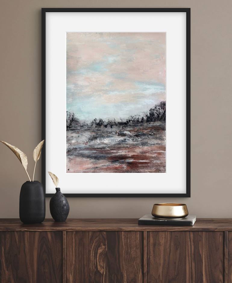 Original Abstract Landscape Painting by Carrie Welsh