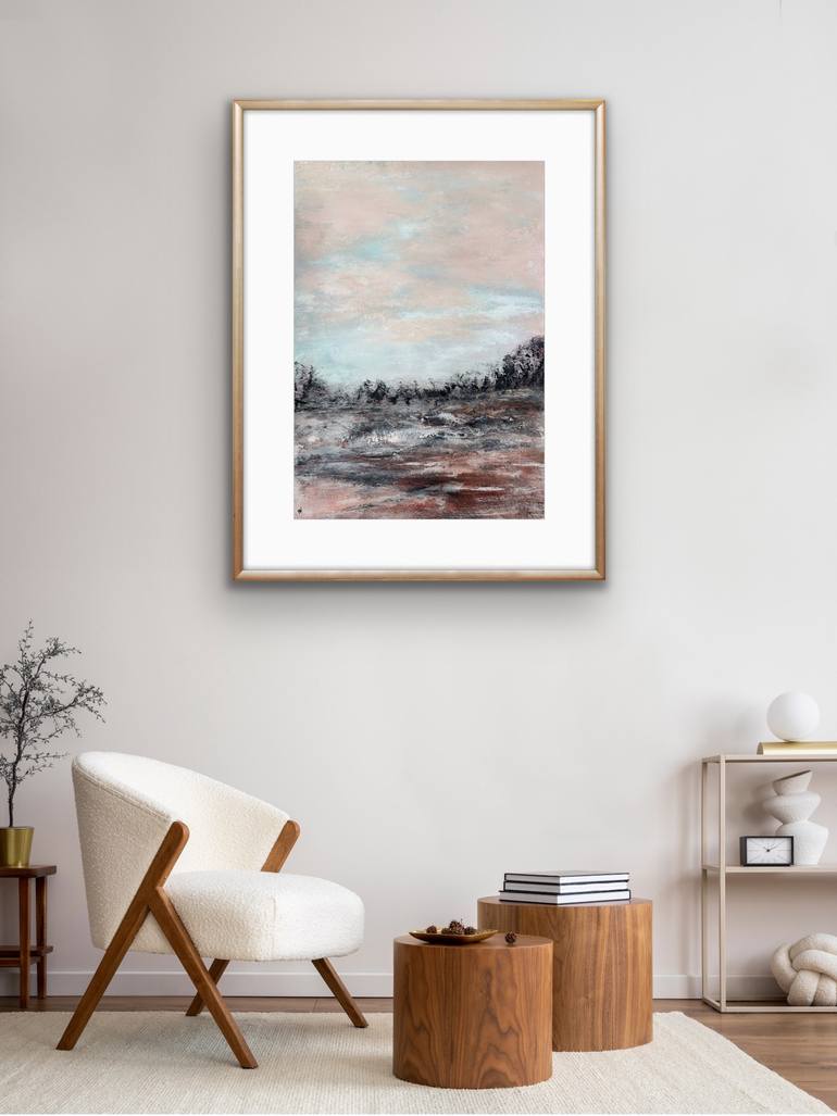 Original Abstract Landscape Painting by Carrie Welsh