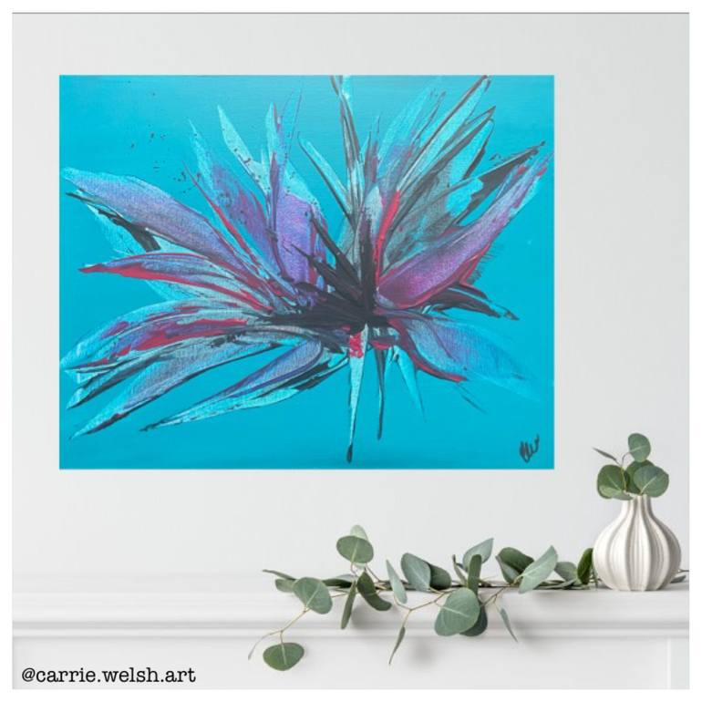 Original Abstract Painting by Carrie Welsh