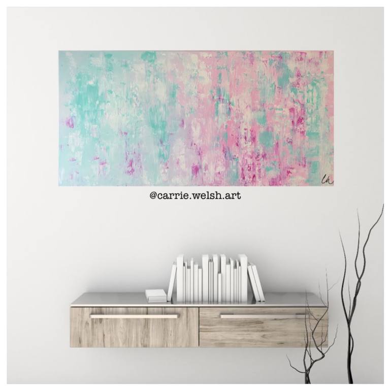 Original Abstract Painting by Carrie Welsh