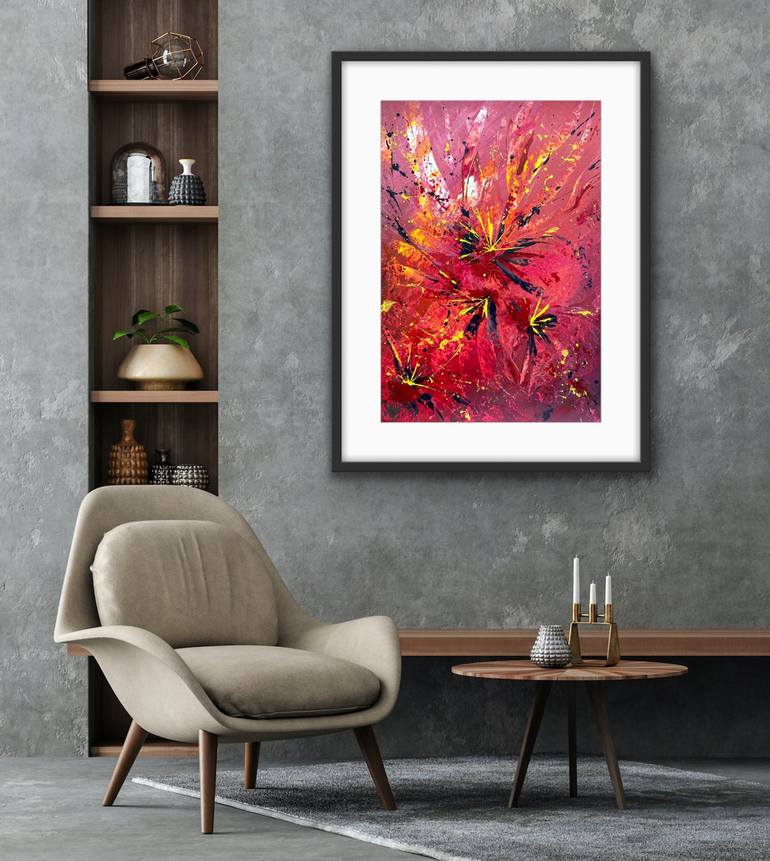 Original Abstract Painting by Carrie Welsh