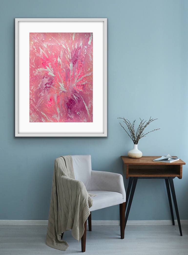 Original Abstract Expressionism Abstract Painting by Carrie Welsh