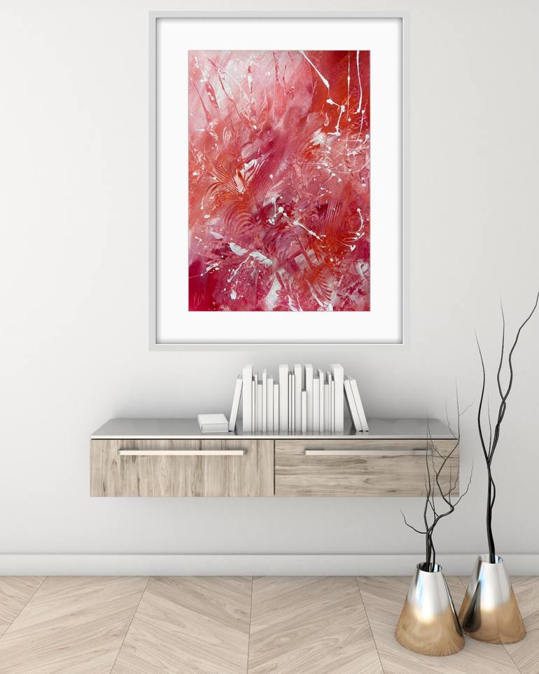 Original Abstract Expressionism Abstract Painting by Carrie Welsh