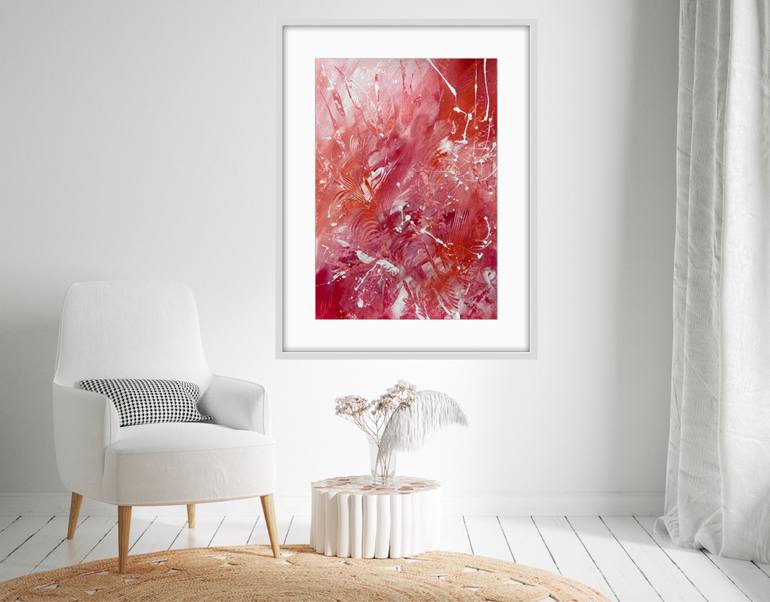 Original Abstract Expressionism Abstract Painting by Carrie Welsh