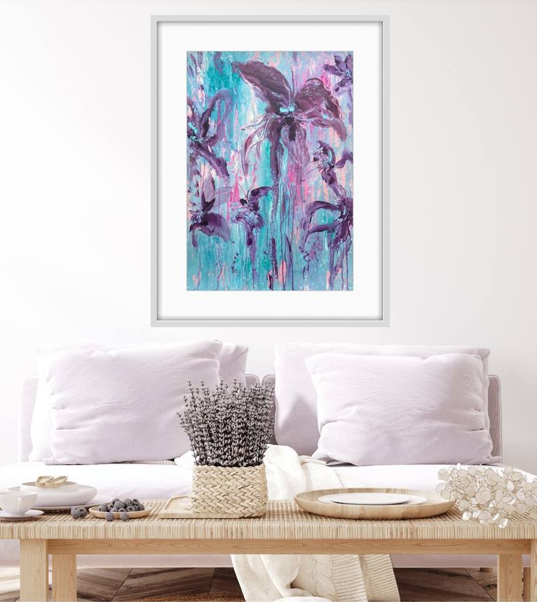 Original Abstract Expressionism Abstract Painting by Carrie Welsh