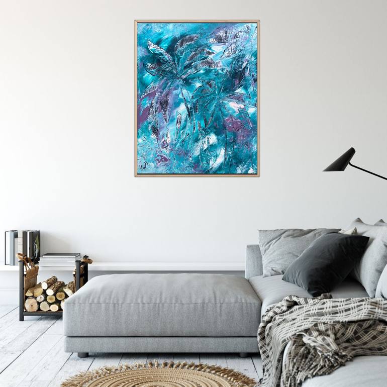 Original Abstract Expressionism Abstract Painting by Carrie Welsh