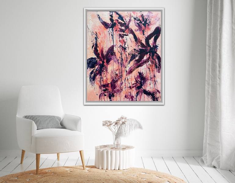 Original Abstract Expressionism Abstract Painting by Carrie Welsh