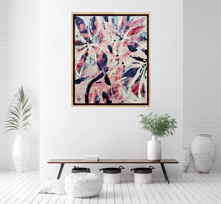 Original Abstract Expressionism Abstract Painting by Carrie Welsh