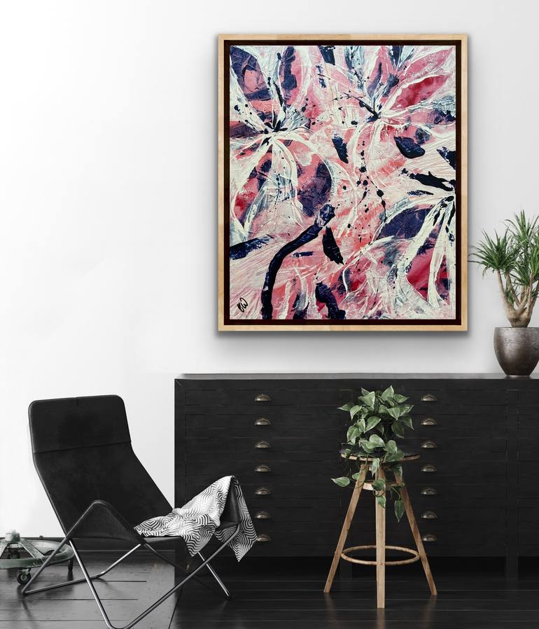 Original Abstract Expressionism Abstract Painting by Carrie Welsh