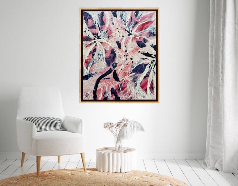 Original Abstract Expressionism Abstract Painting by Carrie Welsh