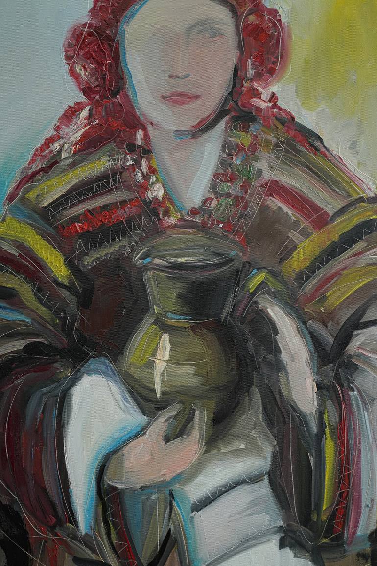 Original Fine Art Women Painting by Iryna Petryk
