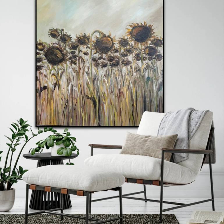 Original Floral Painting by Iryna Petryk