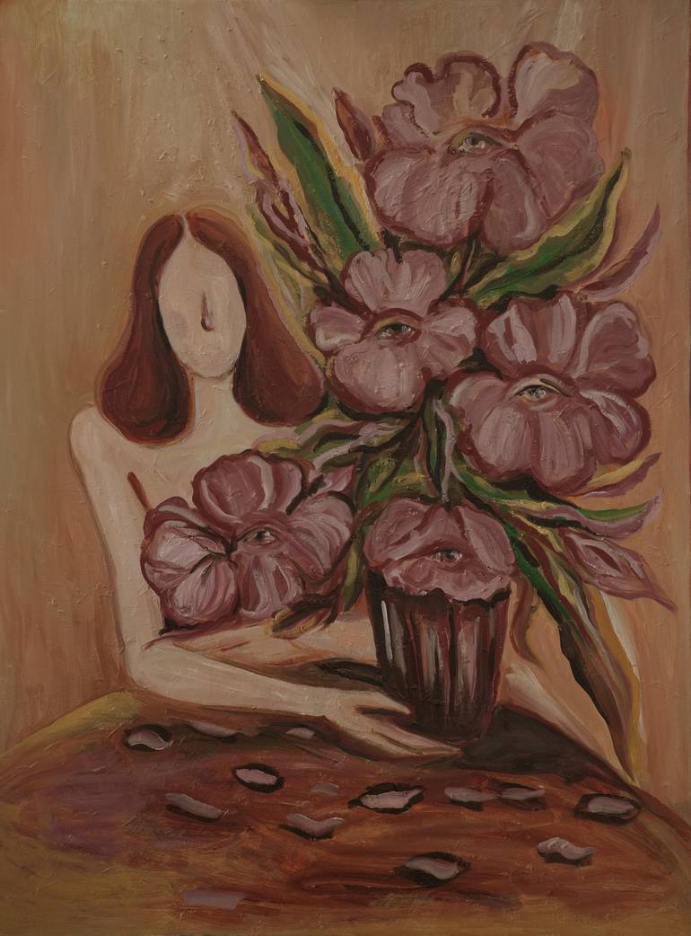 Print of Contemporary Floral Paintings by Iryna Petryk