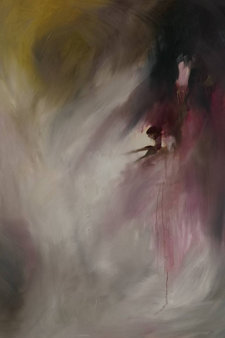 Original Abstract Expressionism Abstract Painting by Iryna Petryk