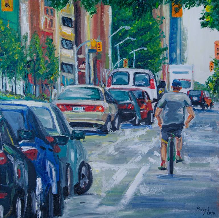 traffic Painting by Iryna Petryk | 