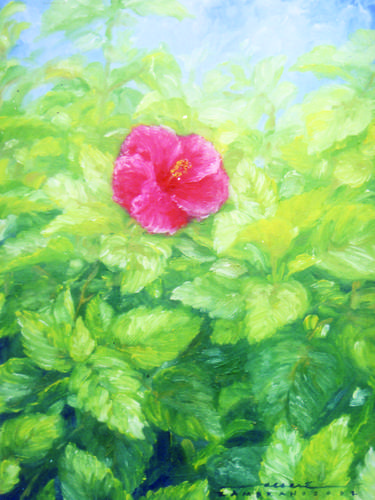 Print of Impressionism Floral Paintings by Albert Zambrano