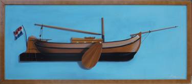 Print of Figurative Boat Paintings by Philippe Conrad