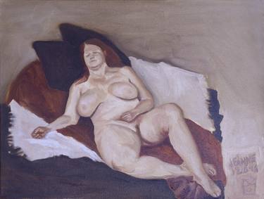 Original Figurative Nude Paintings by Pete McCabe