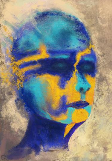 Original Abstract Women Digital by Andrew Horsfall