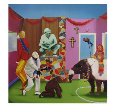 Print of Figurative World Culture Paintings by Stephen Thorpe