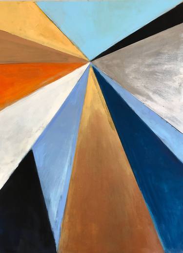 Original Modern Geometric Paintings by Heather McFarlin