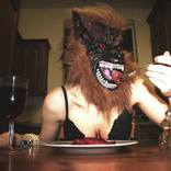 Claire mask by Kat Williams