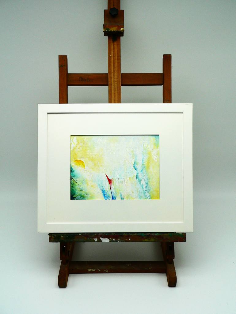 Original Abstract Painting by George Tisza-Kalmar