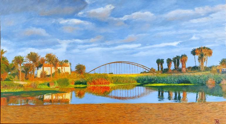 Print of Realism Landscape Paintings by Joaquin Pardo Mendez