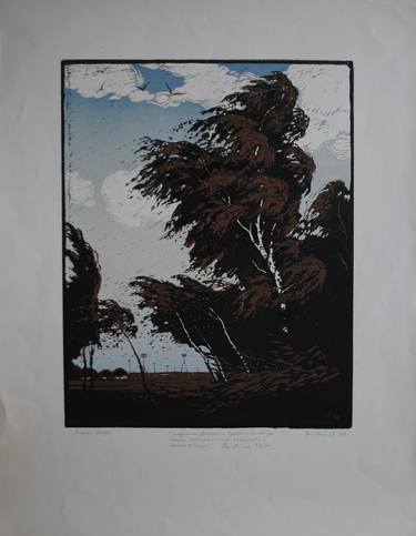 Print of Realism Landscape Printmaking by Art Area