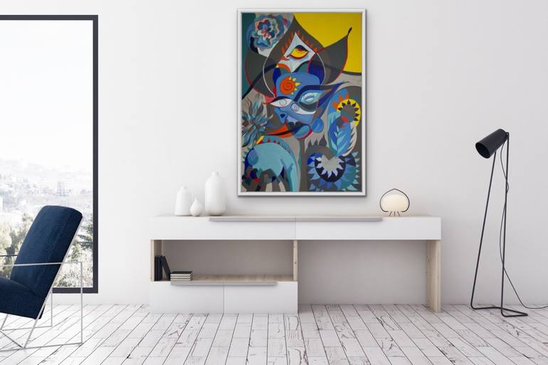 Original Abstract Painting by Olja Mesec 