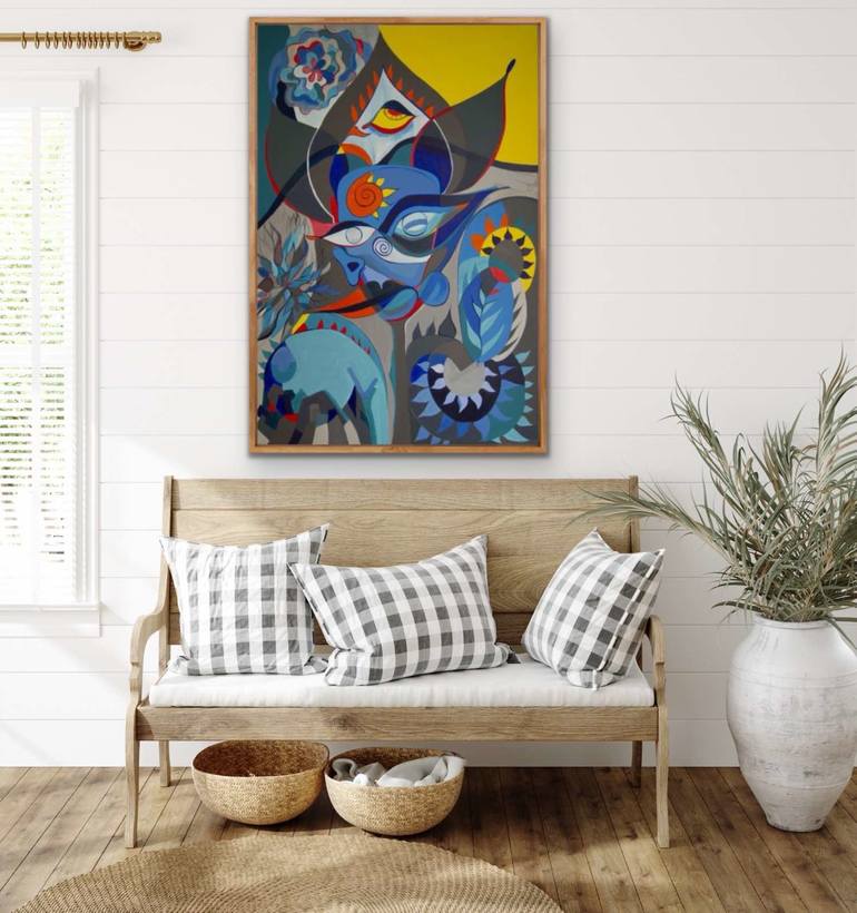 Original Abstract Painting by Olja Mesec 