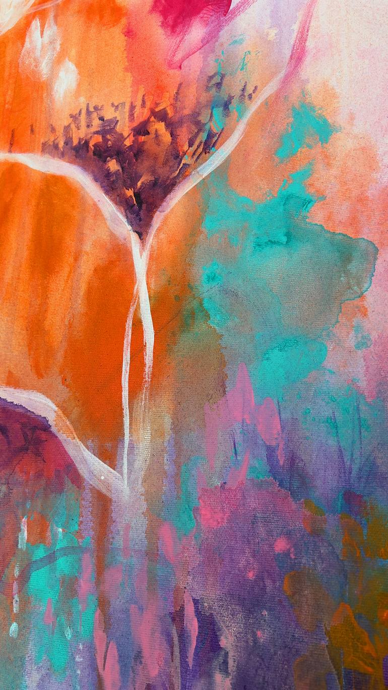 Original Expressionism Botanic Painting by Corina Capri
