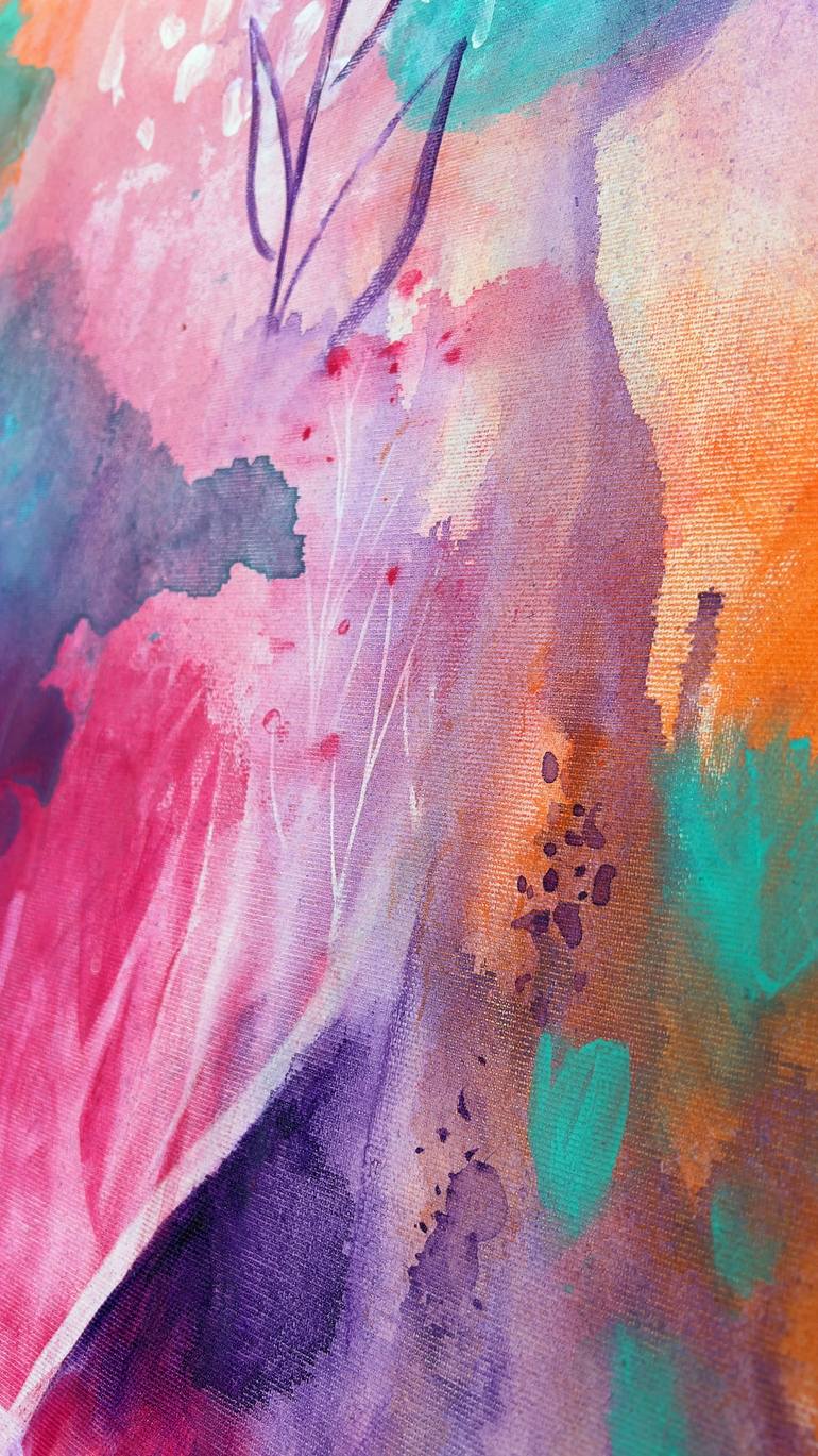 Original Expressionism Botanic Painting by Corina Capri