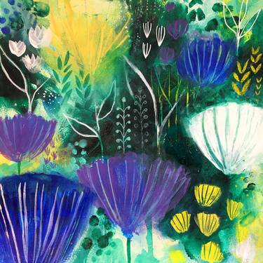 Original Conceptual Botanic Paintings by Corina Capri