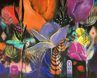 Print of Expressionism Botanic Paintings by Corina Capri