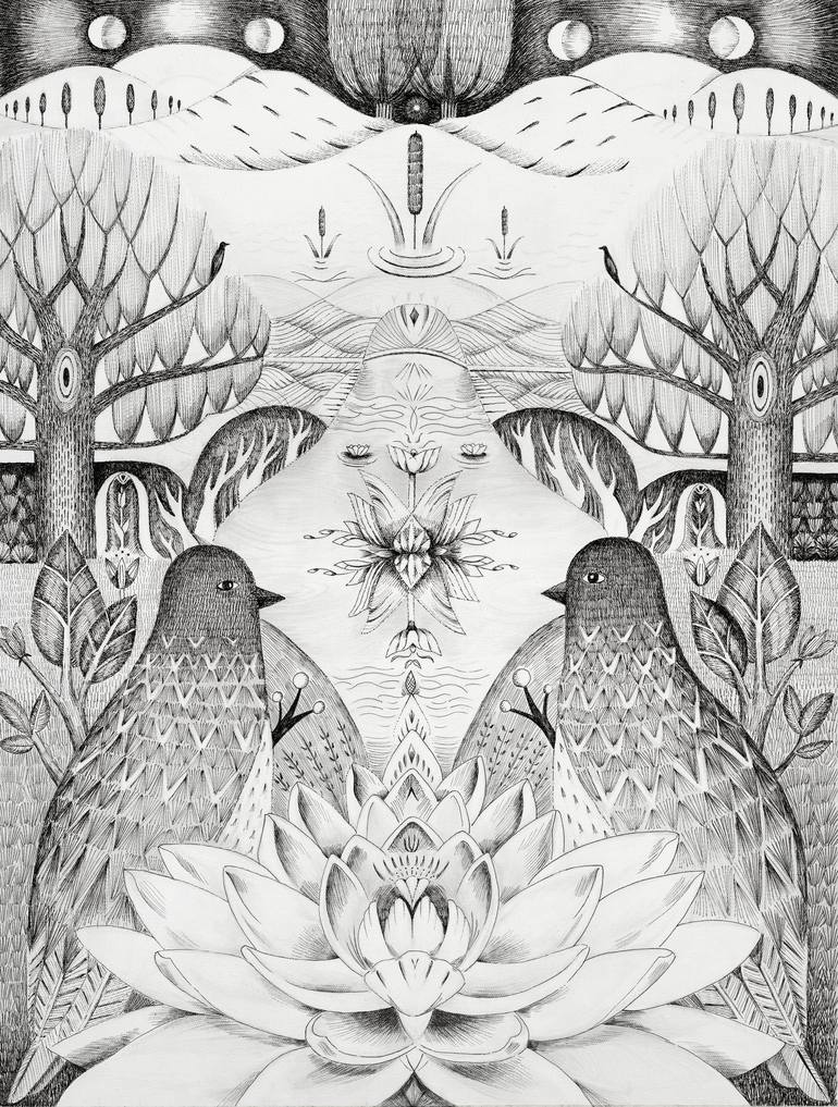 Print of Figurative Nature Drawings by Corina Capri