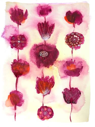 Print of Expressionism Botanic Paintings by Corina Capri