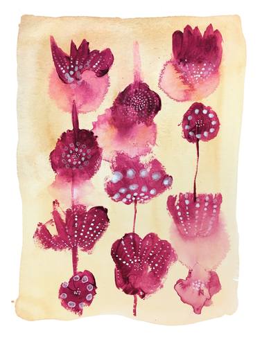 Original Botanic Paintings by Corina Capri