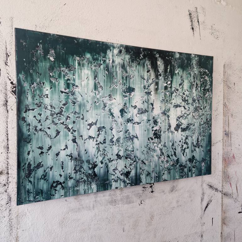 Original Abstract Expressionism Abstract Painting by Stephan Welsch