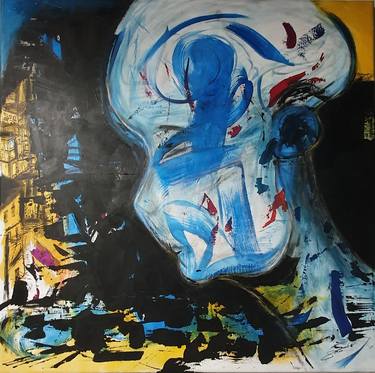 Original Abstract Expressionism Abstract Paintings by Stephan Welsch