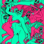 ALLEGORICAL FIGHT.  (Red.V's.Green.). by Dave Bell