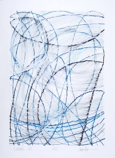 Original Abstract Drawings by Susan Moss