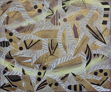 Print of Patterns Paintings by Pablo Diaz