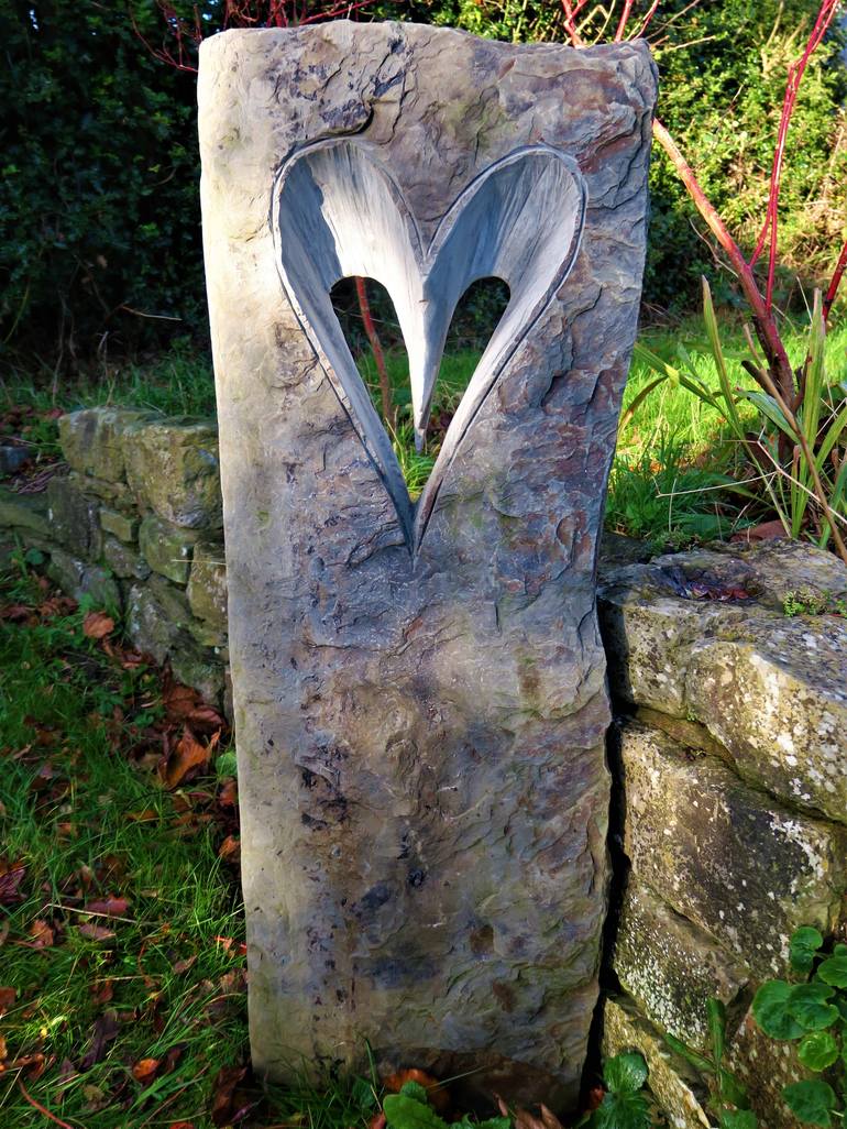 Original Conceptual Love Sculpture by Andy Hay