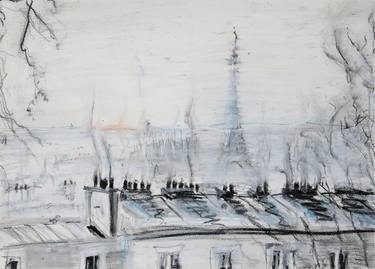 Print of Expressionism Cities Paintings by Andy Hay