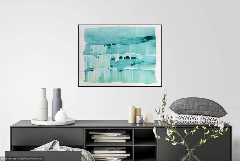 Original Abstract Painting by ELISABETH LAPLANTE