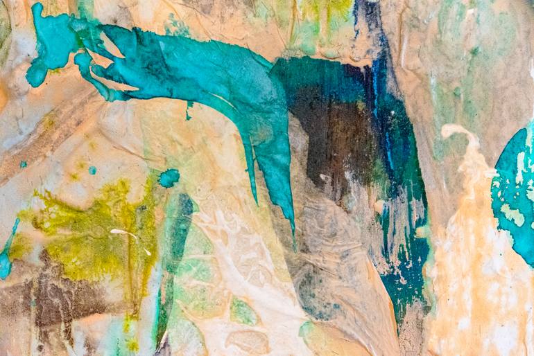 Original Abstract Expressionism Abstract Painting by Elisabeth Laplante