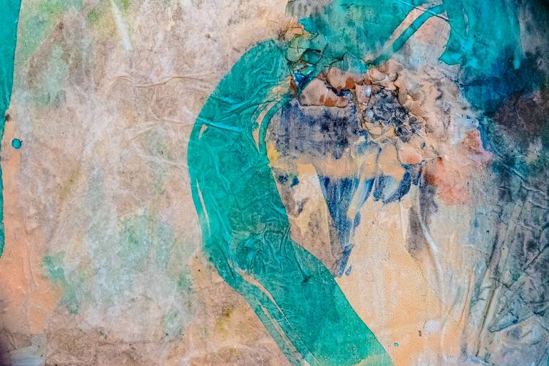 Original Abstract Expressionism Abstract Painting by Elisabeth Laplante