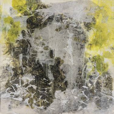 abstract collage in yellow and grey laplante thumb