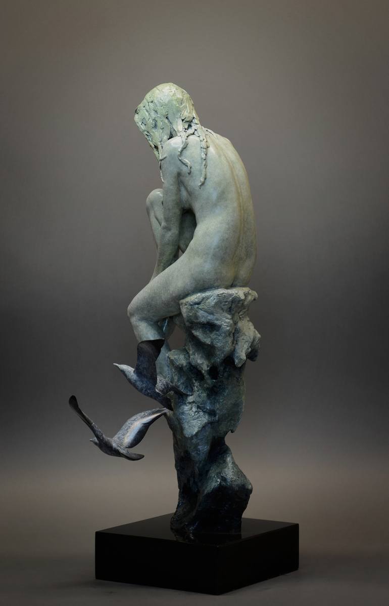 Original Figurative Nude Sculpture by Neil Welch